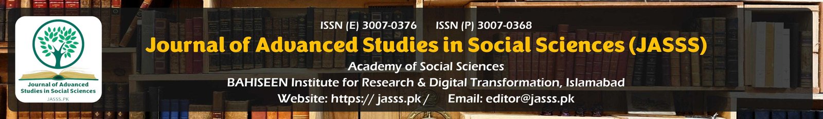 Journal of Advanced Studies in Social Sciences